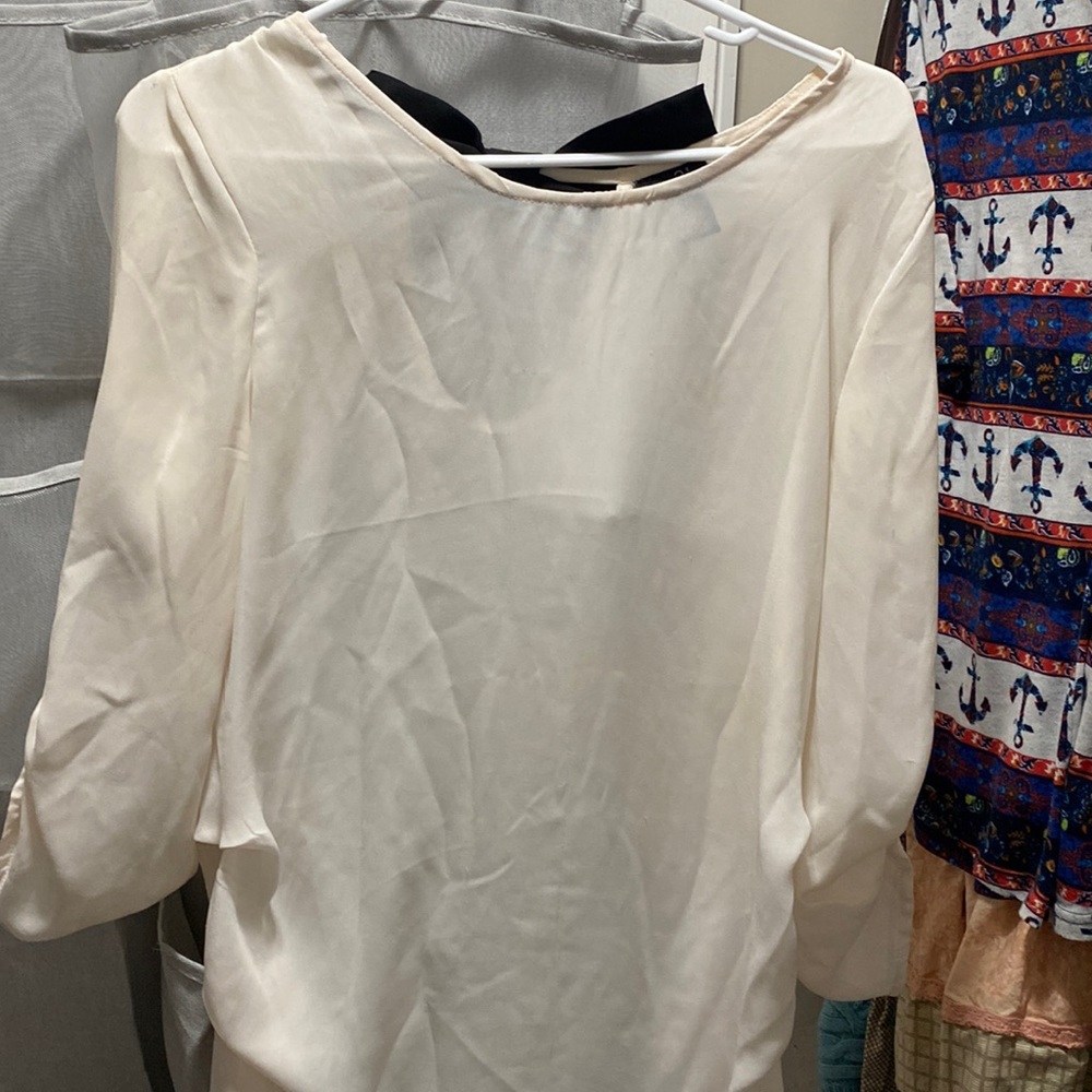 White business blouse
